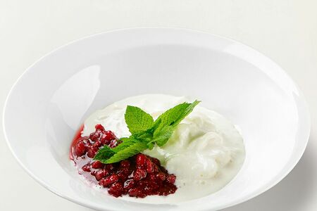 Страчателла с земляникой