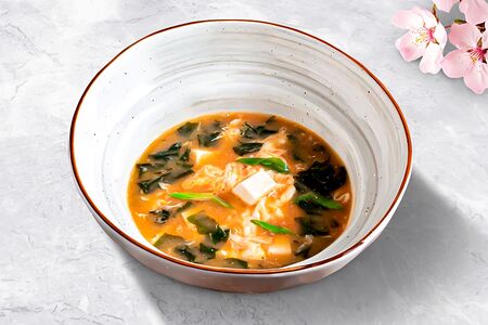 Острый суп Кимчи