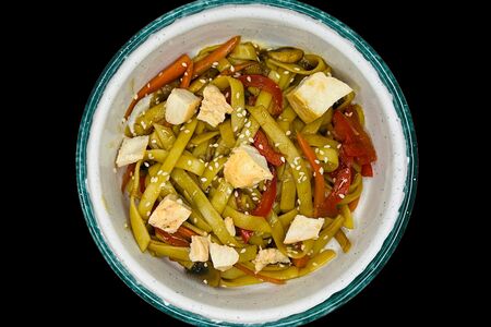 Удон с курицей