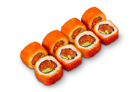 Ролл Калифорния с лососем