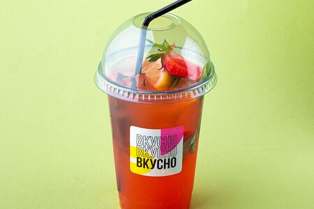 Лимонад Манго-клубника