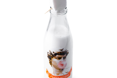 Теплый ванильный милкшейк большой