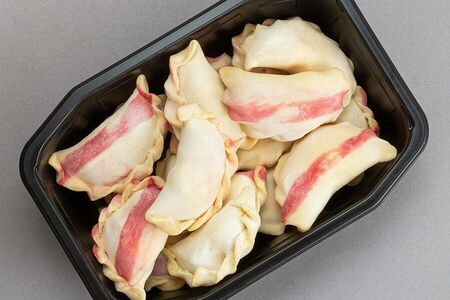 Вареники с клубникой полуфабрикаты