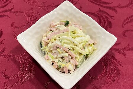 Салат с ветчиной