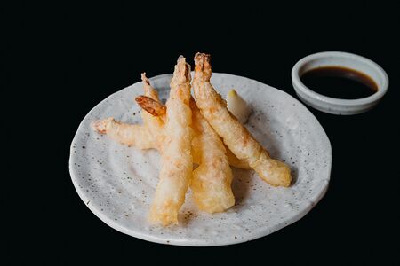 Креветки темпура