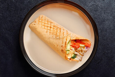 Шаверма в сырном лаваше Курица