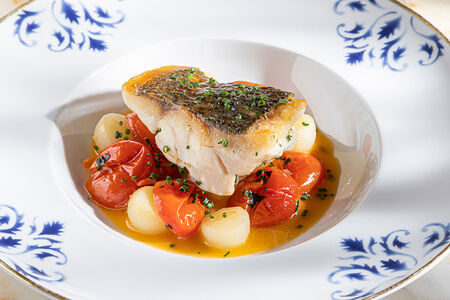 Дикий сибас по-сицилийски