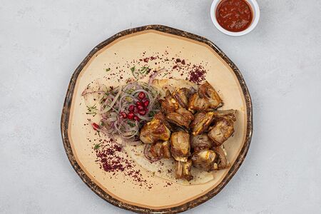 Шашлык из баранины семечки