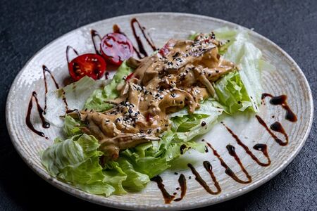 Теплый с курицей