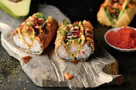 Asia Хот Дог с креветкой