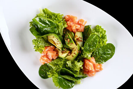 Тартар из лосося