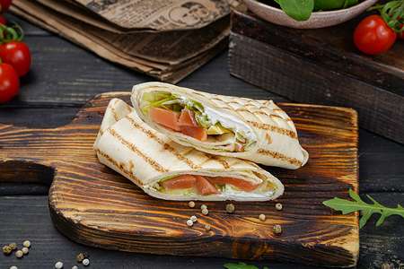 Фреш ролл с лососем