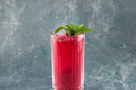 Лимонад малиновый