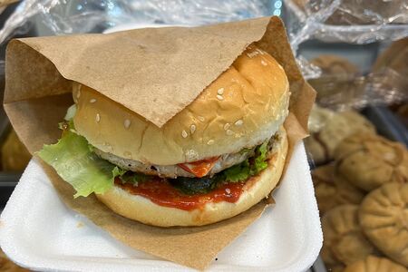 Бургер с курицей