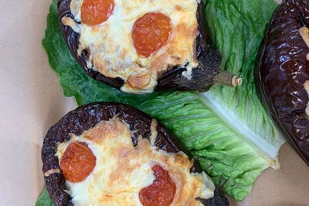 Запеченные баклажаны Болоньезе