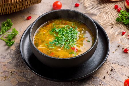 Куриная лапша