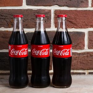 Coca-Cola в стекле