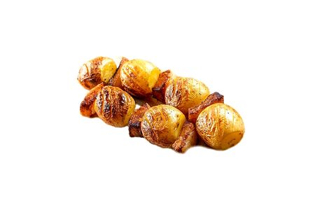 Картофель на мангале