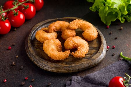 Креветки в панировке