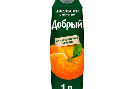 Сок апельсиновый Добрый