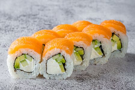 Филадельфия с лососем