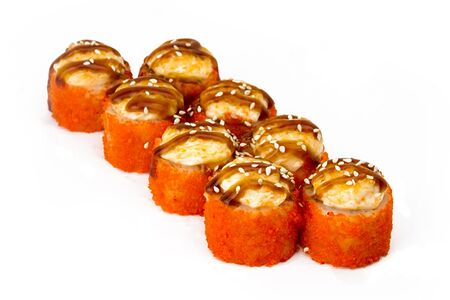 Запеченный ролл Калифорния