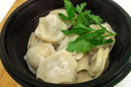 Пельмени из куриной грудки