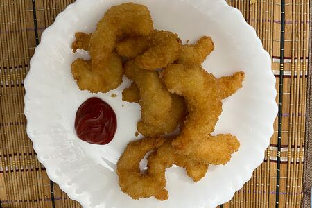 Креветки королевские 10 штук в кляре