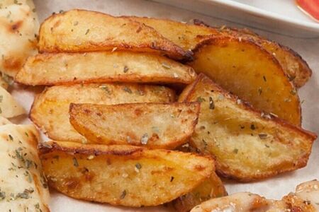 Пататес Хорятикес - картофель по-деревенски