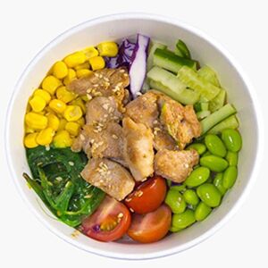 Поке с курицей