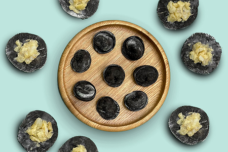 Пельмени с креветкой