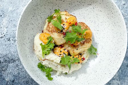 Котлеты из трески с картофельным пюре