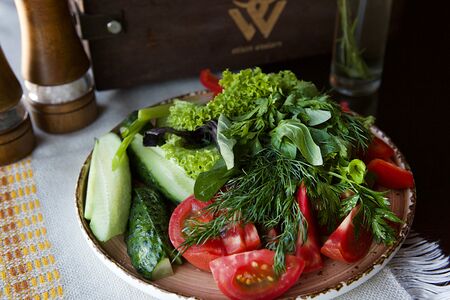 Свежие овощи