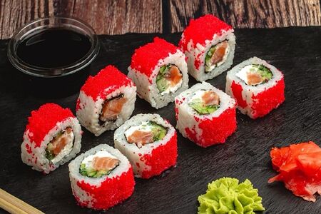 Саке Калифорния Ролл 