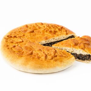 Пирог Грибы-капуста