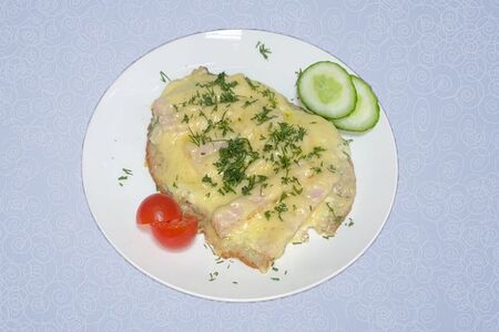 Грудка с ветчиной и сыром