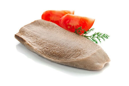 Язык отварной