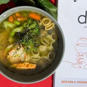 Домашний куриный супчик