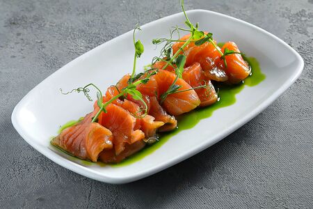 Филе лосося шеф-посола