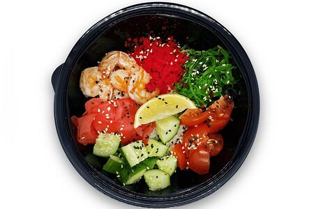 Поке с креветкой