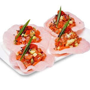 Тартар из лосося