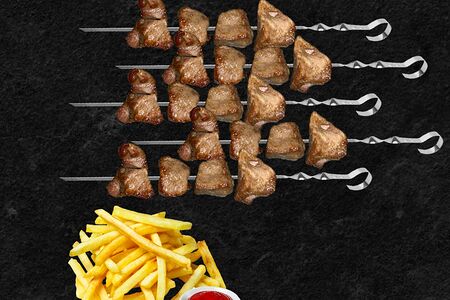 Свиной шашлык