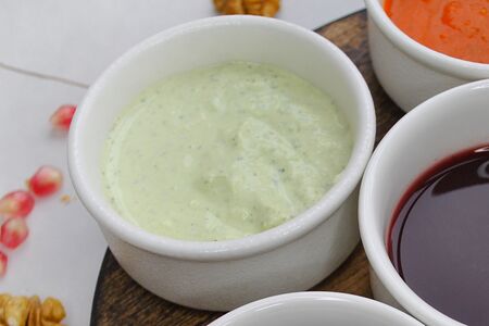 Соус сметана с зеленью