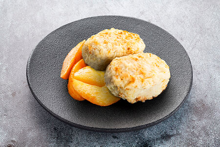 Рыбные котлетки с гарниром на выбор