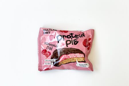 Печенье Культлаб протеин пай Малиновый пай