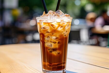 Бабл ти с кофе