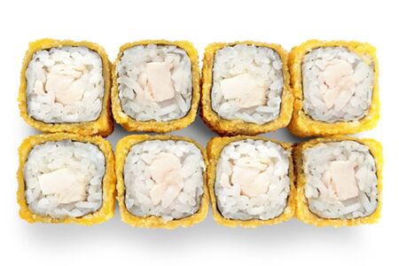 Маки с курицей