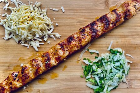 Кебаб куриный с сыром