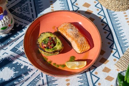 Лосось на гриле