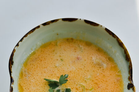 Сливочно-лососевый суп